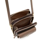 Adele Pudra Monogram Deri Telefon Çantası