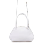Afsoon Beyaz Kadın Deri Omuz Çantası