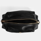 Afsoon Siyah Kadın Deri Omuz Çantası