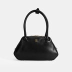 Afsoon Siyah Kadın Deri Omuz Çantası