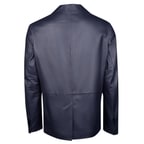 Ahanu Antrasit Erkek Deri Blazer Ceket