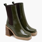 Aida Haki Kadın Topuklu Deri Bot