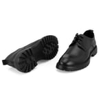 Ainsleya Siyah Erkek Bağcıklı Deri Ayakkabı