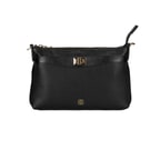 Akele Siyah Kadın Deri Postacı Çantası