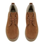 Alena Kahve Kadın Bağcıklı Süet Deri Bot