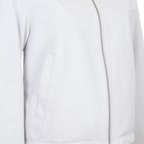 Alette Beyaz Kadın Çift Taraflı Bomber Deri Ceket