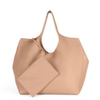 Alexandra Bej Kadın Deri Omuz Çantası