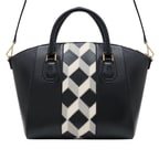 Algebra Kadın Patchwork Deri Omuz Askılı Çanta