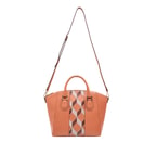 Algebra Kadın Patchwork Deri Omuz Askılı Çanta