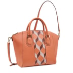 Algebra Kadın Patchwork Deri Omuz Askılı Çanta