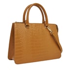 Algue Kadın Kroko Baskılı Deri Omuz Askılı Çanta