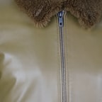 Alijha Haki Erkek Deri Mont