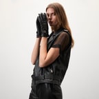 Alikae Siyah Kadın Deri Yelek