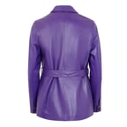 Aloha Mor Kadın Deri Ceket