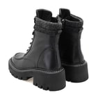 Alona Siyah Kadın Deri Bot