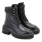 Alona Siyah Kadın Deri Bot