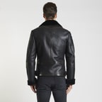 Alonso Siyah Kürklü Erkek Mont