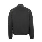 Altessa Siyah Kadın Deri Detaylı Sweatshirt