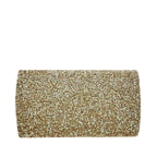 Altın Plant Zincir Detaylı Kadın Gece Çantası