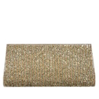 Altın Stengel Zincir Detaylı Kadın Gece Çantası