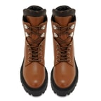 Alvar Taba Kadın Monogram Deri Bot