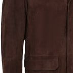 Ambrogio Kahve Erkek Süet Deri Ceket