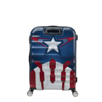 American Tourister Captain America Close-Up - Orta Boy 67 cm Sert Valiz