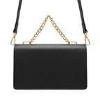 Anais Siyah Kadın Zincir Detaylı El Çantası