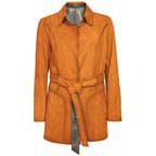 Andra Kadın Çift Taraflı Deri Pardösü