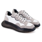 Anna Beyaz Erkek Deri Spor Ayakkabı