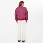 Anna Mor Kadın Çift Taraflı Deri Bomber Ceket 