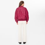 Anna Mor Kadın Çift Taraflı Deri Bomber Ceket 