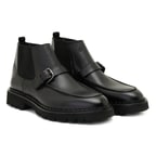 Annia Antrasit Erkek Deri Bot