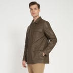 Anton Haki Erkek Deri Kaban