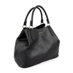 Argilla Siyah Kadın Deri Omuz Çantası