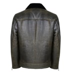 Ariance Siyah Erkek Kürk Mont