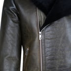 Ariance Siyah Erkek Kürk Mont