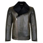 Ariance Siyah Erkek Kürk Mont