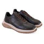 Arisa Kahve Erkek Bağcıklı Deri Spor Ayakkabı