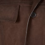 Arnie Kahve Erkek Süet Deri Ceket