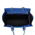 Aster Lacivert Kadın Deri Alışveriş Çantası