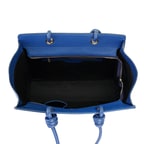 Aster Lacivert Kadın Deri Alışveriş Çantası