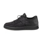 Auke Siyah Erkek Deri Spor Ayakkabı