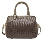 Azalea Vizon Kadın Örgü Deri El Çantası