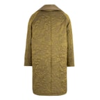 Azia Haki Kadın Çift Taraflı Deri Trençkot