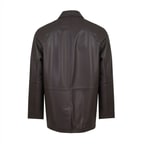 Bastion Kahve Erkek Deri Palto