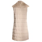 Bej Bibiana Kadın Kürk Yelek