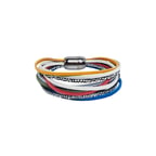 Bej Kadın Deri Bileklik