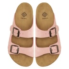 Bej Majori Kadın Deri Terlik