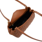 Bellen Kadın Monogram Deri Omuz Askılı Çanta